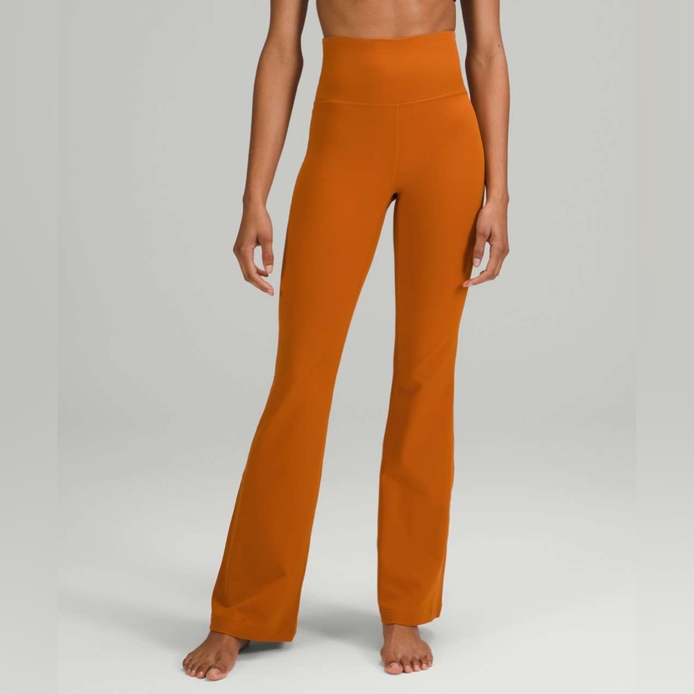 SOLD Lululemon nulu flare leggings